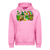 Fuchsia Pink st. patricks day coffee drinks Urban Hoodie - Neo Western