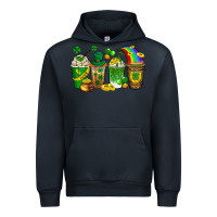 Navy st. patricks day coffee drinks Urban Hoodie - Neo Western