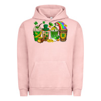 Pigment Salmon st. patricks day coffee drinks Urban Hoodie - Neo Western