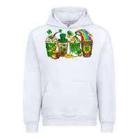 White st. patricks day coffee drinks Urban Hoodie - Neo Western
