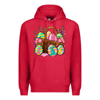Cardinal Easter eggs with basket Easter Day Premium Hoodie - Neo Western