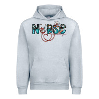 Heather Grey nurse Urban Hoodie - SublimationCraftShop
