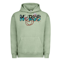 Pigment Oil Green nurse Urban Hoodie - SublimationCraftShop