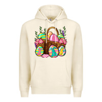 Tofu Easter eggs with basket Easter Day Premium Hoodie - Neo Western