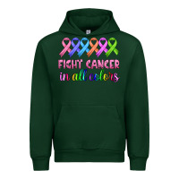 Forest Green fight cancer in all colors Urban Hoodie - HRA Design Shop
