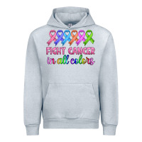 Heather Grey fight cancer in all colors Urban Hoodie - HRA Design Shop