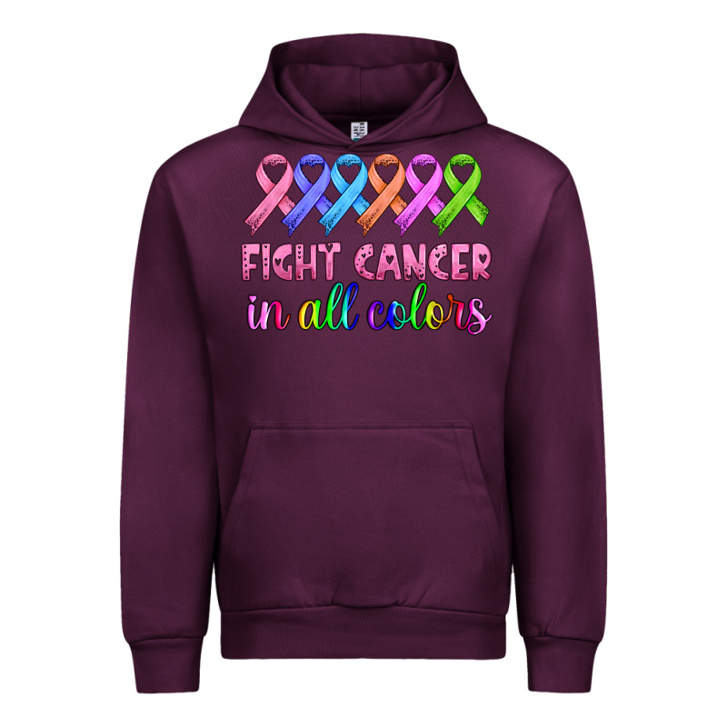 Fight Cancer In All Colors Urban Hoodie by HRA Design Shop | Teevron