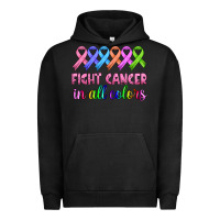 Pigment Black fight cancer in all colors Urban Hoodie - HRA Design Shop