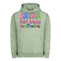 Pigment Oil Green fight cancer in all colors Urban Hoodie - HRA Design Shop
