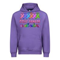 Tulip fight cancer in all colors Urban Hoodie - HRA Design Shop
