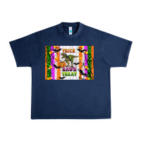 Navy Trick rawr treat kids bottle Urban Heavy Tee - Artiststas
