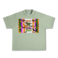 Oil Green Trick rawr treat kids bottle Urban Heavy Tee - Artiststas