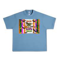 Pebble Blue Trick rawr treat kids bottle Urban Heavy Tee - Artiststas