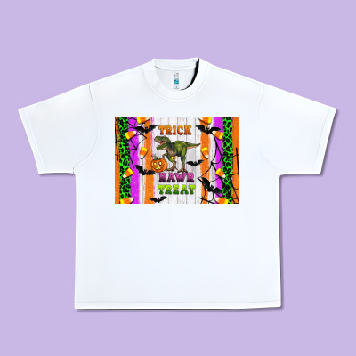 Trick Rawr Treat Kids Bottle Urban Heavy Tee Designed By Artiststas
