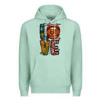 Seafoam Love Halloween Lips Premium Hoodie - CowhideDigitalArt