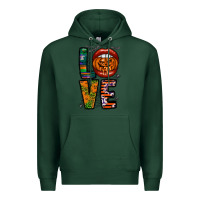 Sports Green Love Halloween Lips Premium Hoodie - CowhideDigitalArt