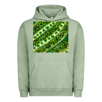 Pigment Oil Green St. Patrick's Day leopard tumbler Urban Hoodie - Neo Western