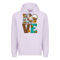 Lilac western volleyball love Premium Hoodie - HRA Design Shop