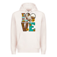 Pale Pink western volleyball love Premium Hoodie - HRA Design Shop