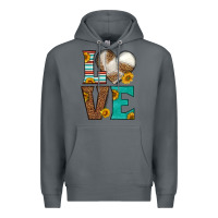 Rock western volleyball love Premium Hoodie - HRA Design Shop