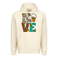 Sandshell western volleyball love Premium Hoodie - HRA Design Shop