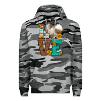 Slate Camo western volleyball love Premium Hoodie - HRA Design Shop