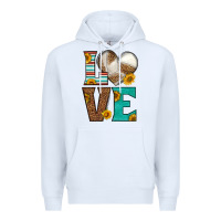 White western volleyball love Premium Hoodie - HRA Design Shop