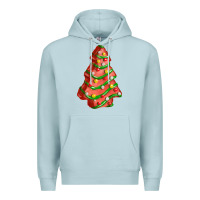 Blue Mist red christmas cake fa element Premium Hoodie - FaDigitalArtStudio