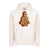 Pale Pink red christmas cake fa element Premium Hoodie - FaDigitalArtStudio