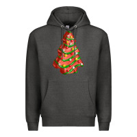Red Christmas Cake Fa Element Premium Hoodie | Teevron