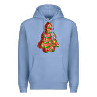 Colony Blue red christmas cake fa element Premium Hoodie - FaDigitalArtStudio