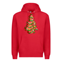 Red red christmas cake fa element Premium Hoodie - FaDigitalArtStudio