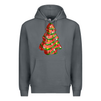 Rock red christmas cake fa element Premium Hoodie - FaDigitalArtStudio