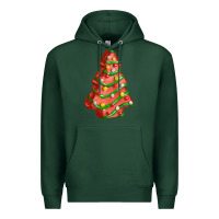 Sports Green red christmas cake fa element Premium Hoodie - FaDigitalArtStudio
