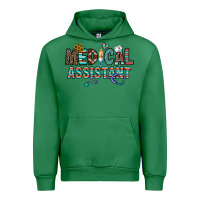 Emerald medical asistant Urban Hoodie - CowhideDigitalArt