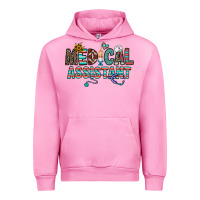 Fuchsia Pink medical asistant Urban Hoodie - CowhideDigitalArt