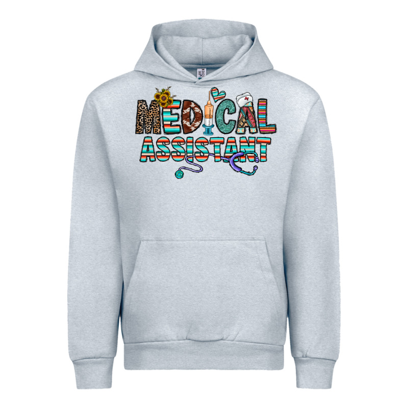 Medical Asistant Urban Hoodie by CowhideDigitalArt | Teevron