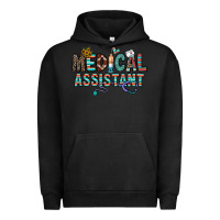 Pigment Black medical asistant Urban Hoodie - CowhideDigitalArt