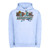 Pigment Grape Ice medical asistant Urban Hoodie - CowhideDigitalArt