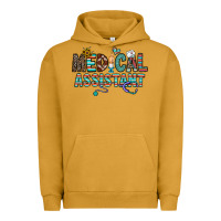 Pigment Peanut Butter medical asistant Urban Hoodie - CowhideDigitalArt