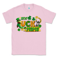 Bubblegum Pink one lucky mama Classic Tee - FaDigitalArtStudio