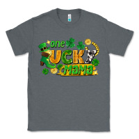 Charcoal Heather one lucky mama Classic Tee - FaDigitalArtStudio