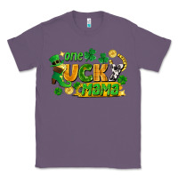Lavender one lucky mama Classic Tee - FaDigitalArtStudio