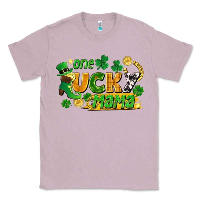 One Lucky Mama Classic Tee by FaDigitalArtStudio | Teevron