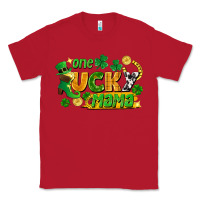 Red one lucky mama Classic Tee - FaDigitalArtStudio
