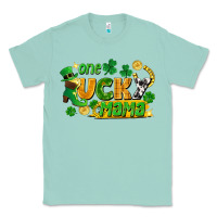Seafoam one lucky mama Classic Tee - FaDigitalArtStudio