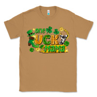 Toasted Coconut one lucky mama Classic Tee - FaDigitalArtStudio