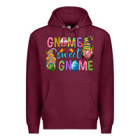 Burgundy Easter gnome sweet gnome Premium Hoodie - Neo Western