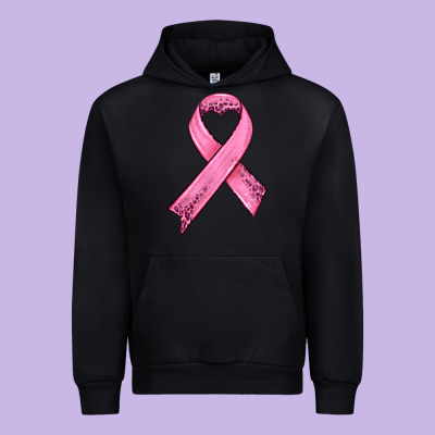 Pink Ribbon Urban Hoodie Designed By Hra Design Shop