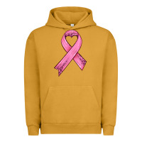 Pigment Peanut Butter pink ribbon Urban Hoodie - HRA Design Shop